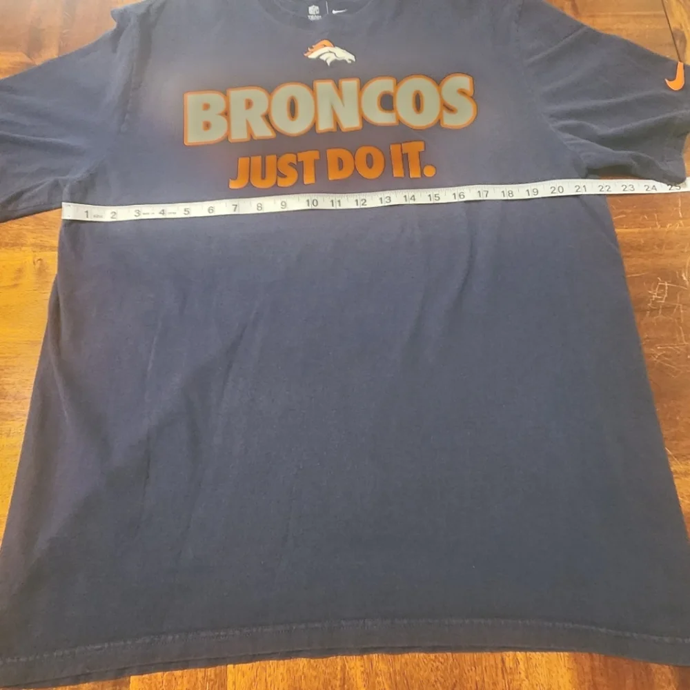 Denver Broncos Nike NFL Vintage Shirt Men's Size XL - Picture 4 of 6